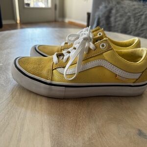 Vans Old Skool Pro UltraCush Yellow men’s 6 women’s 7.5
